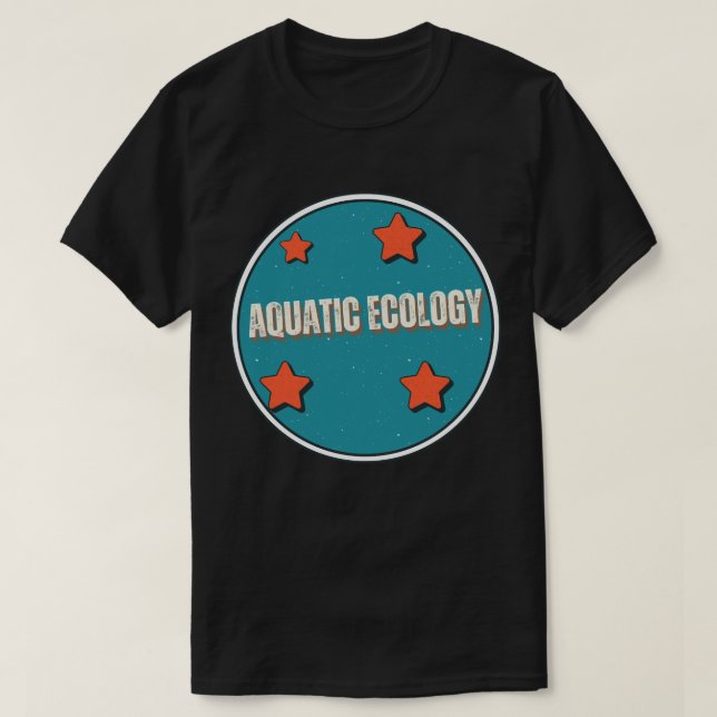 Aquatic Ecology T-Shirt (Design Front)