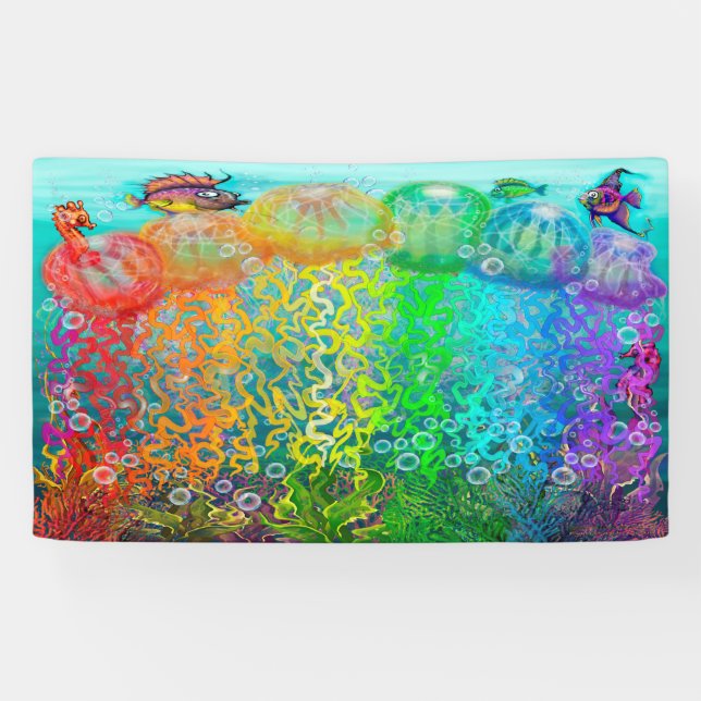 Aquatic Fantasy Banner (Horizontal)