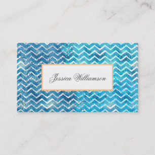Aquatic Fantasy Florida Chic Business Card