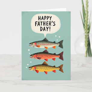 Aquatic Fathers Day Wishes Card