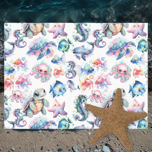 Aquatic Friends Tissue Paper (Creator Uploaded)