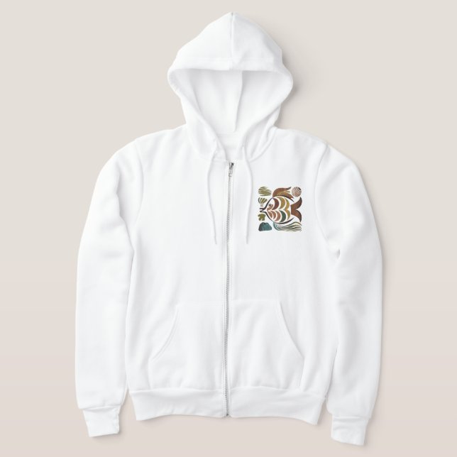 Aquatic Life Hoodie (Laydown)