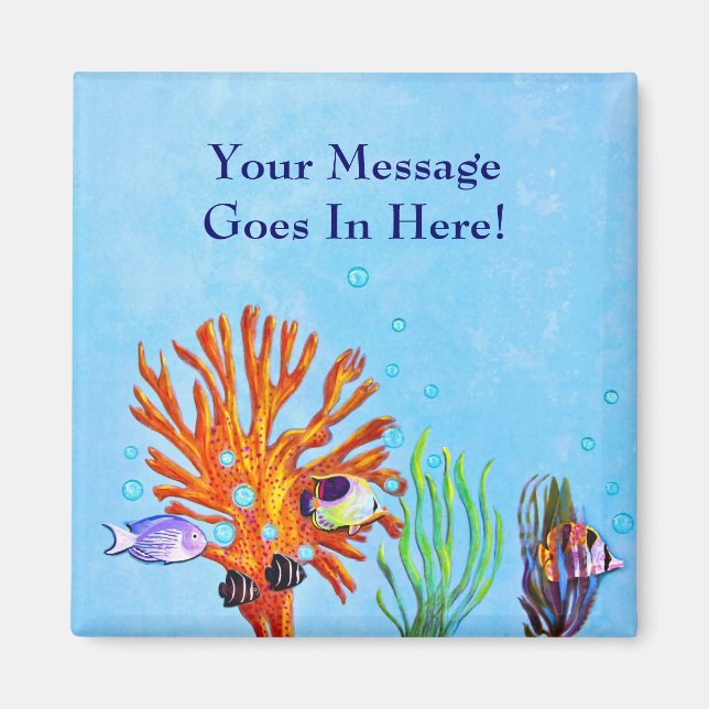 Aquatic Life Magnet (Front)