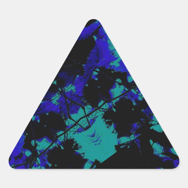 Aquatic Matter Triangle Sticker (Front)