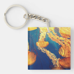 Aquatic Nautical Photos Marine Animal Photography Key Ring