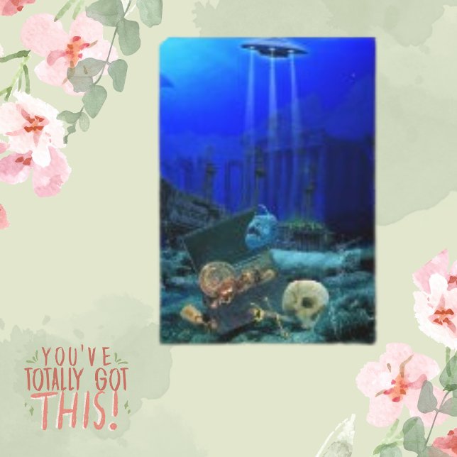 Aquatic Ocean Alien Object Underwater Canvas Print (Creator Uploaded)