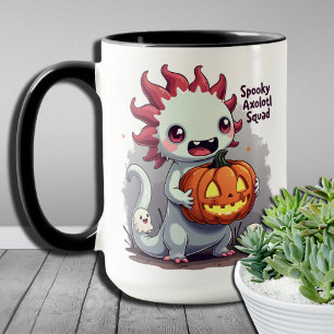 Aquatic Oddities Spooky Axolotl  Squad Mug