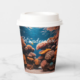 Aquatic paper cup
