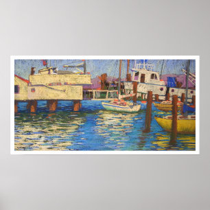 aquatic park boatdock poster