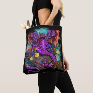 Aquatic Sea Dragon Tote Bag