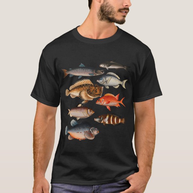 Aquatic Serenade T-Shirt (Front)