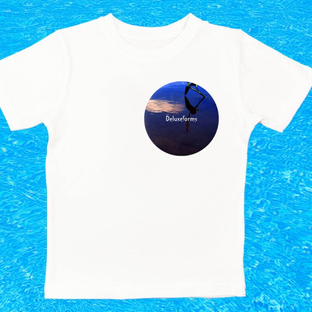 Aquatic Silhouette Cloud 7.5 Cm Round Badge (Creator Uploaded)