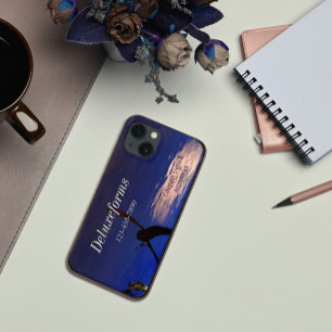 Aquatic Silhouette Cloud iPhone 13 Case