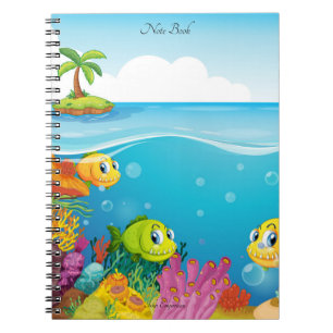 Aquatic-Themed Notebook