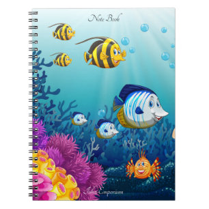 Aquatic-Themed Notebook