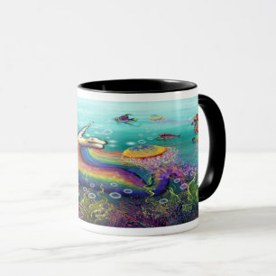 Aquatic Unicorn Mug