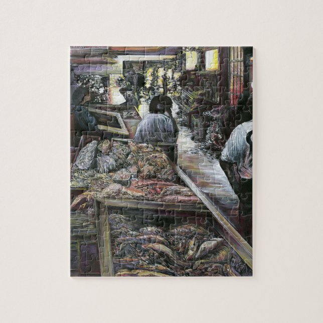 Aquatic, yet kissed with Desert Wind, Jerusalem Jigsaw Puzzle (Vertical)