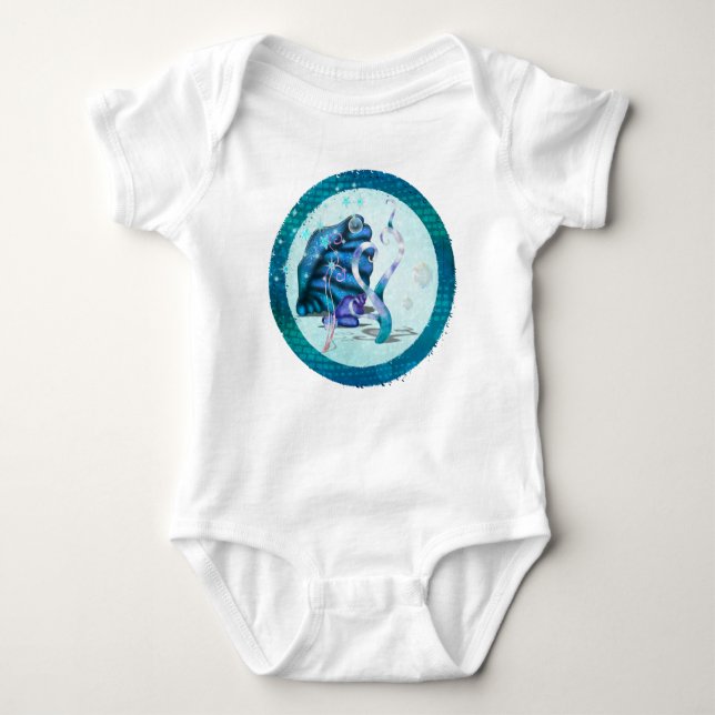Aquatica 3D Whimsey Baby Bodysuit (Front)