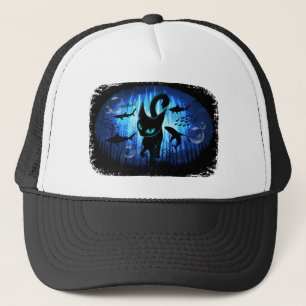 Aquaticat - Surreal Cat in Deep Ocean Fantasy Trucker Hat