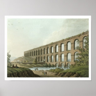 Aqueduct near Belgrade, Serbia, plate 6 from 'View Poster