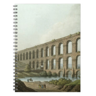 Aqueduct near Belgrade, Serbia, plate 6 from 'View Spiral Notebook