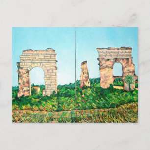 Aqueduct Park View Postcard
