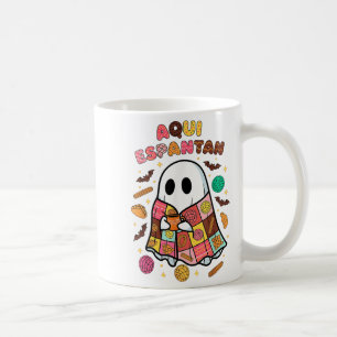 Aqui Espantan Dia De Muertos Spanish Mexican Hallo Coffee Mug