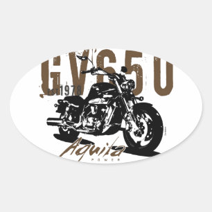 Aquila The Eagle Oval Sticker