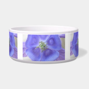 Aquilegia Flower Dog Bowl