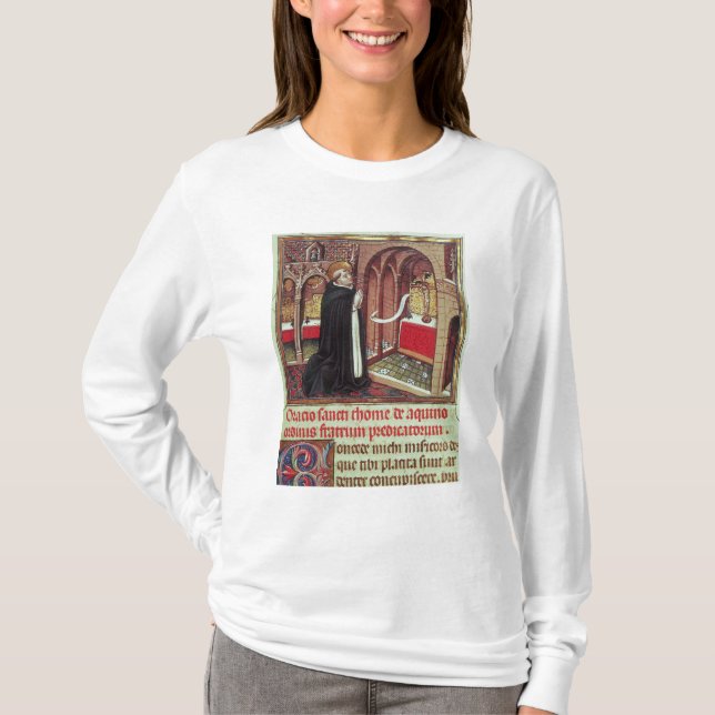 Aquinas'Libro de Horas de Alfonso el T-Shirt (Front)