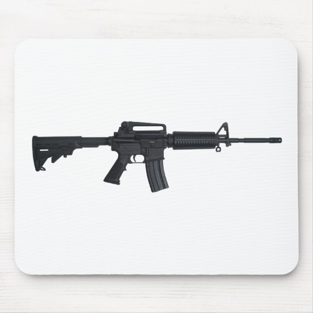 AR15 assault rifle Mouse Pad (Front)