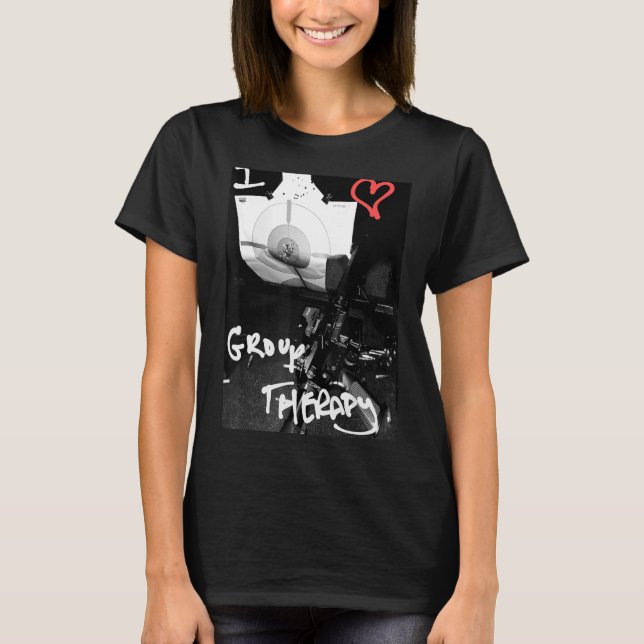 AR15 Gun Group Therapy Second Amendment T-Shirt (Front)
