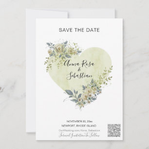 *~* AR6 QR WEDDING SAVE the DATE Website Invitation