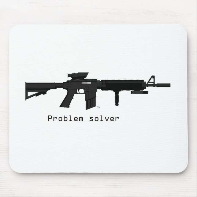 AR-15 (AOM Design) Mouse Pad (Front)