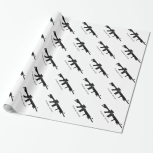 AR-15 (AOM Design) Wrapping Paper