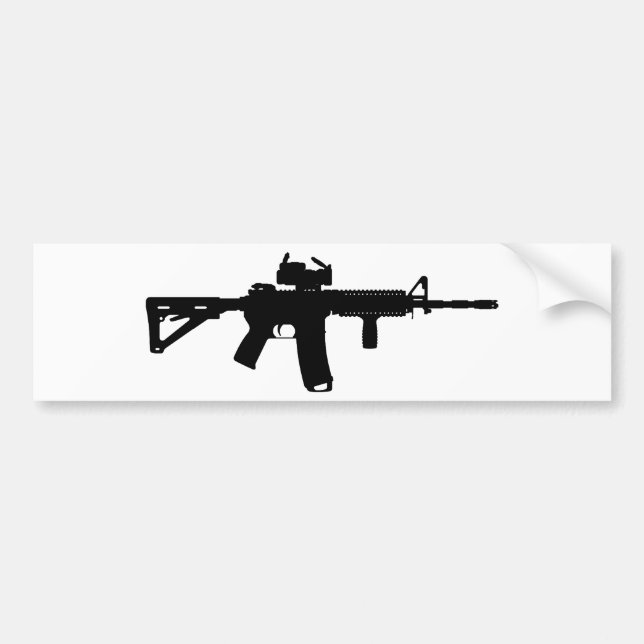 ar-15 bumper sticker (Front)