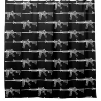 AR-15 Shower curtain