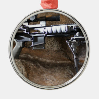 AR-15 Tactical Metal Tree Decoration