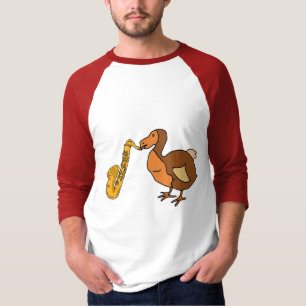 AR- Dodo bird Playing Saxophone Shirt