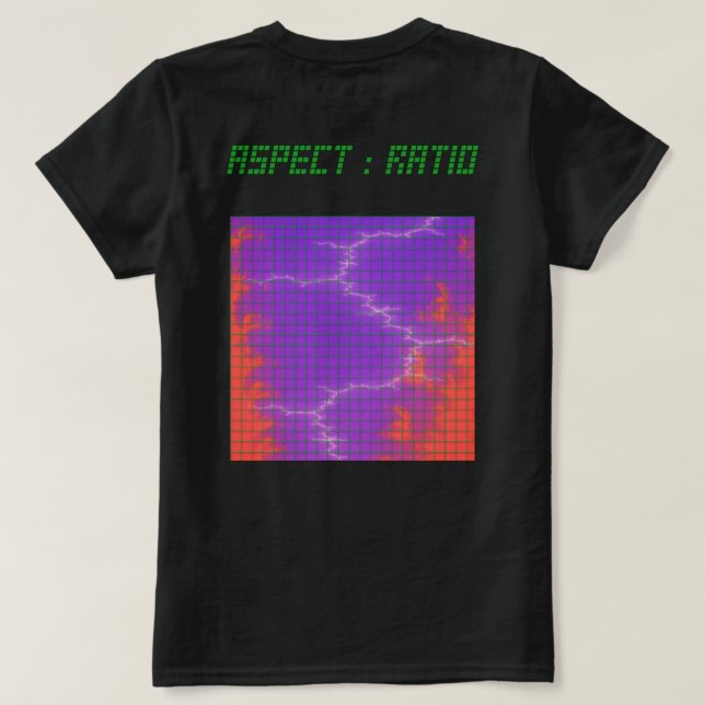 AR Gridded Storm T-Shirt (Design Back)