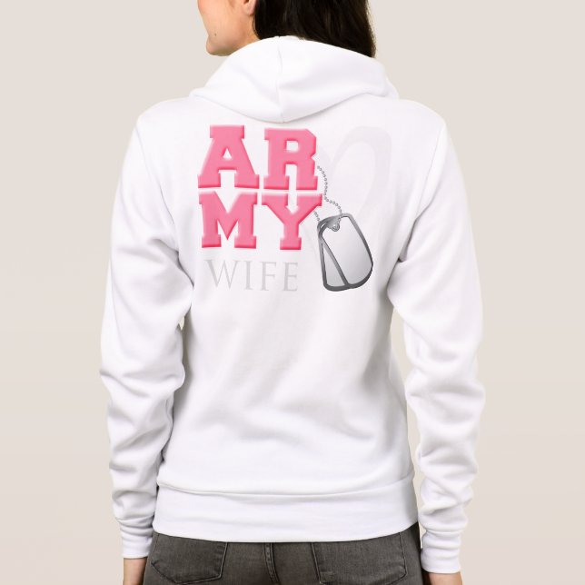 AR-MY Wife Hoodie (Back)