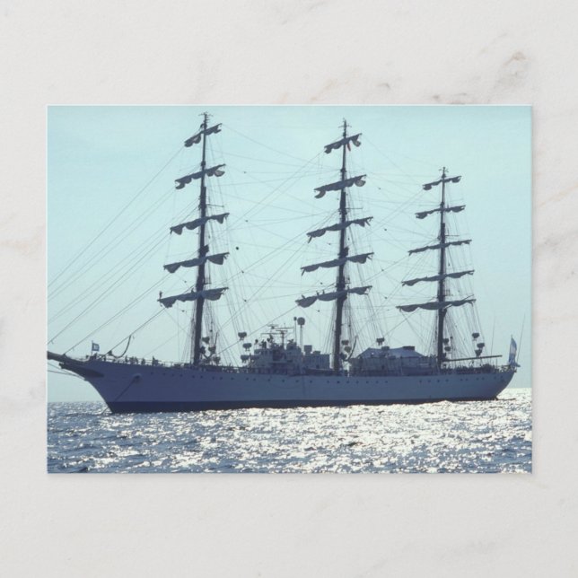 ARA Libertad ship Postcard (Front)