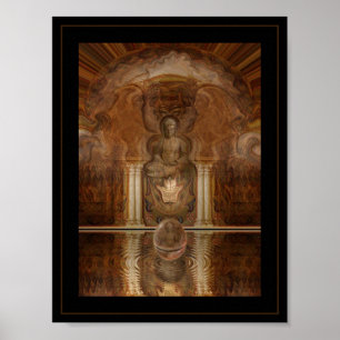 Arab Buddha Poster