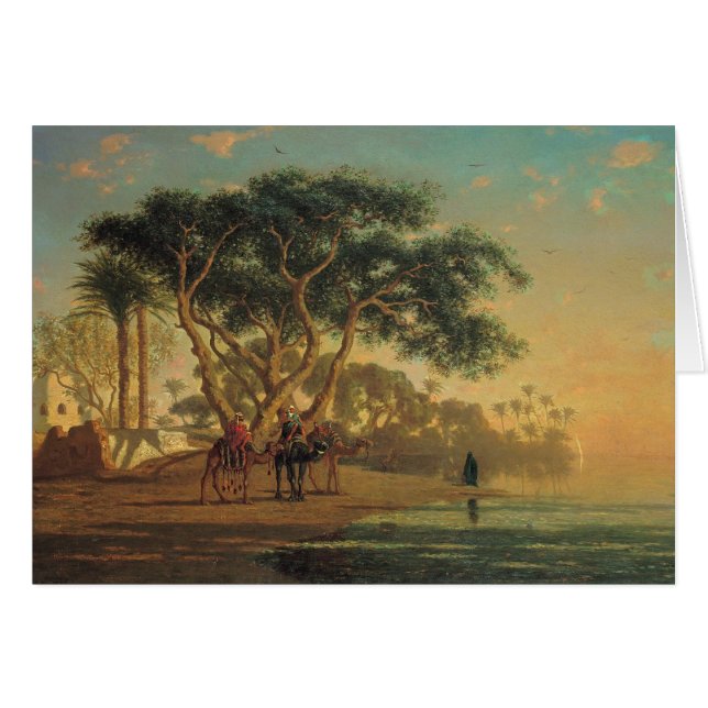 Arab Oasis, 1853 (Front Horizontal)