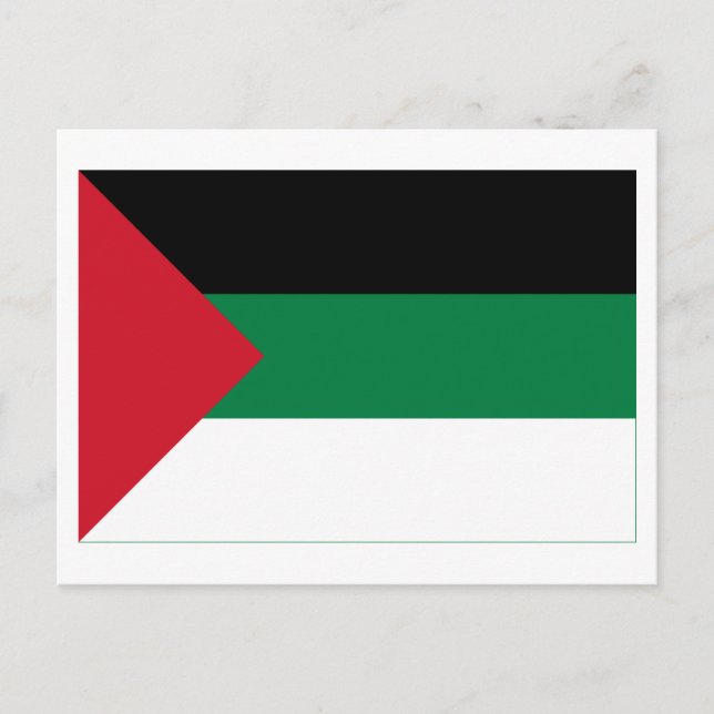 Arab Revolt Flag Postcard (Front)