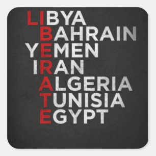 Arab Spring Sticker