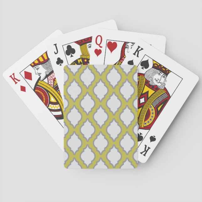 Arab Style Pattern Playing Cards (Back)