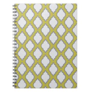 Arab Style Pattern Spiral Notebook