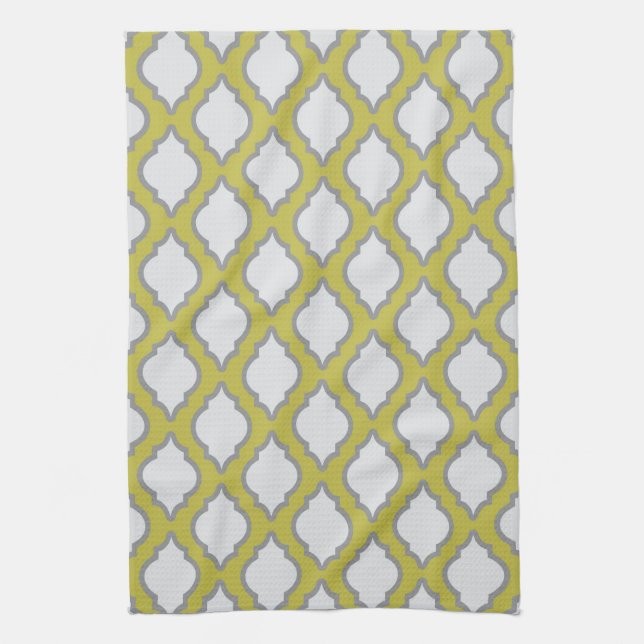 Arab Style Pattern Tea Towel (Vertical)
