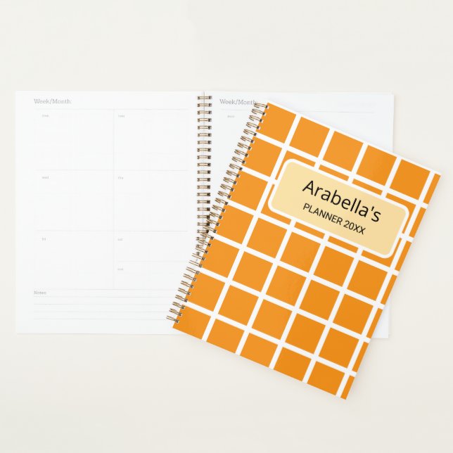 Arabella customizable planner (Display)